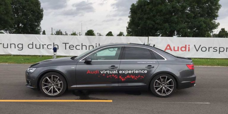 hands-on a real AUDI and drive in VR – ViTraC
